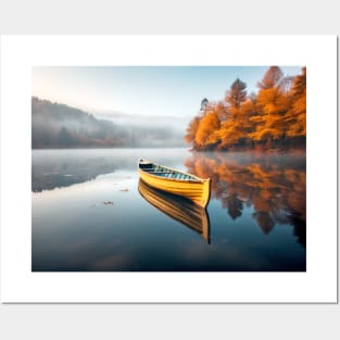 Lake Landscape Meditation Serene Calm Posters and Art